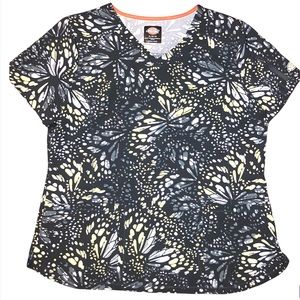 Dickies Dynamix printed scrubs